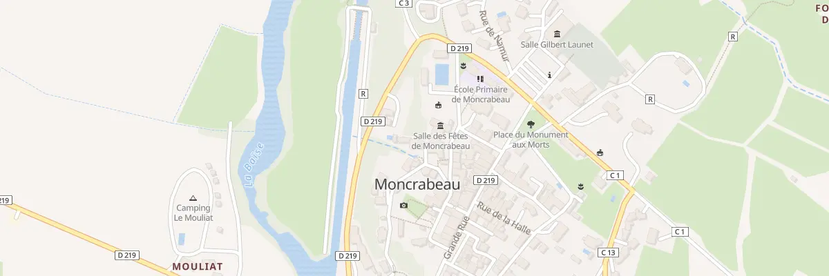Plan du 5018 Rue de la Fontaine à Moncrabeau