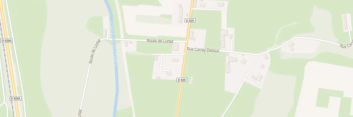 Plan du 5089 Mouracas à Lortet