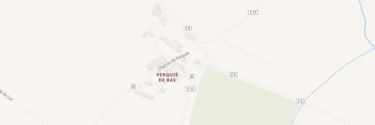 Plan du 85 Che de Perquie à Feugarolles