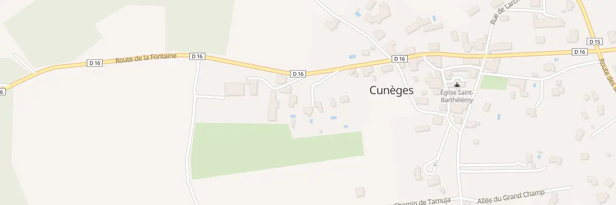 Plan du 79 Le Gravat à Cunèges