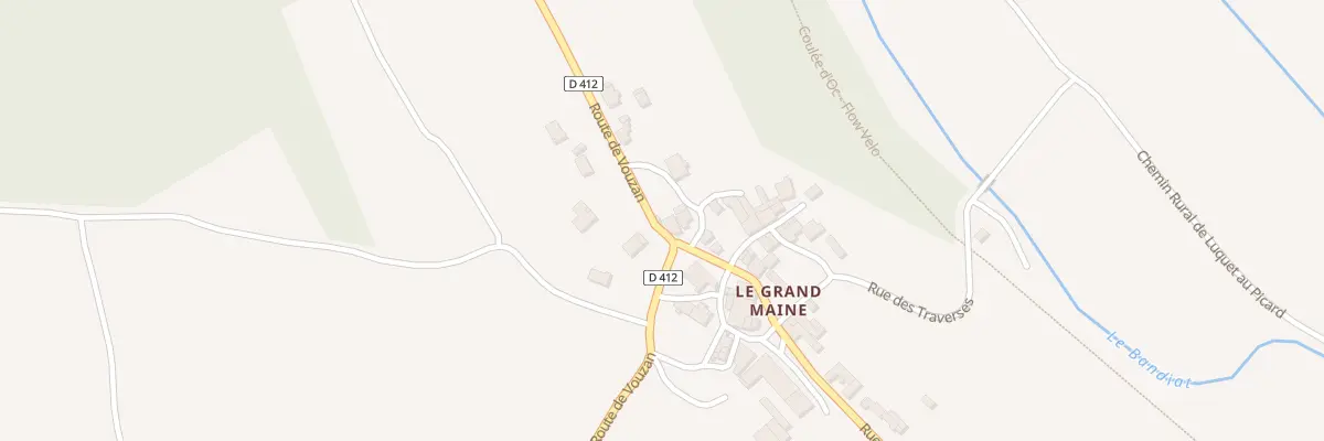 Plan du 32 Rte de Vouzan à Chazelles
