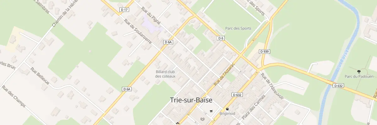 Plan du 20 Rue de Soulanserre à Trie-sur-Baïse