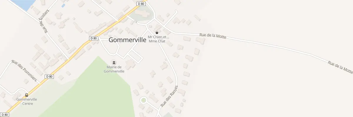 Plan du 111 Rue des Rames à Gommerville