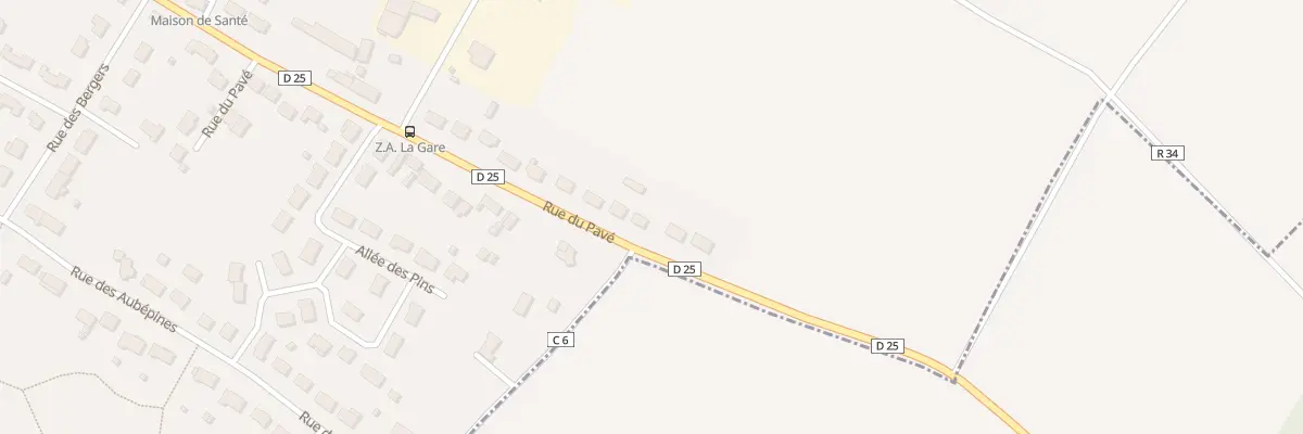 Plan du 51 Rue du Pave à Beaufay