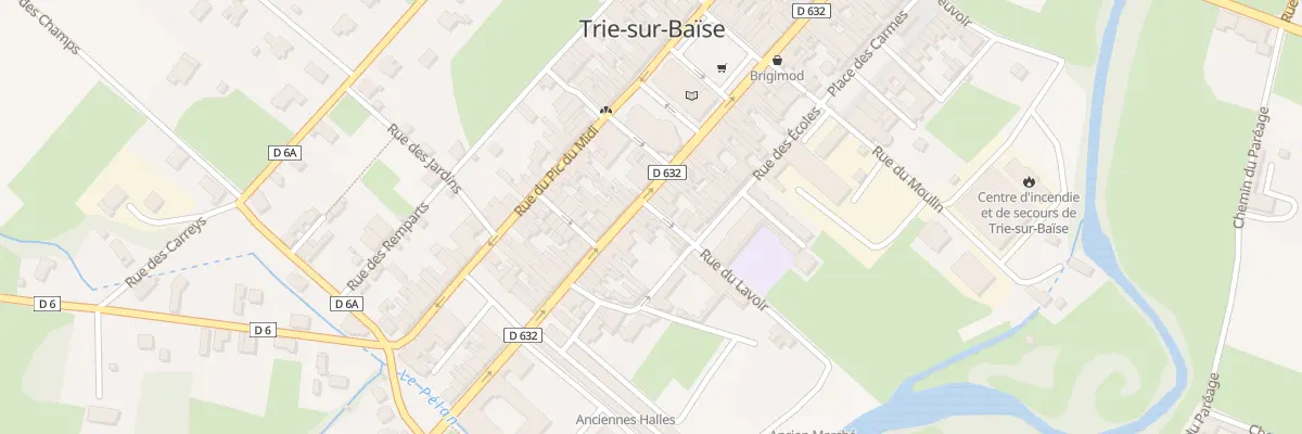 Plan du 11 Rue des Monts de Bigorre à Trie-sur-Baïse
