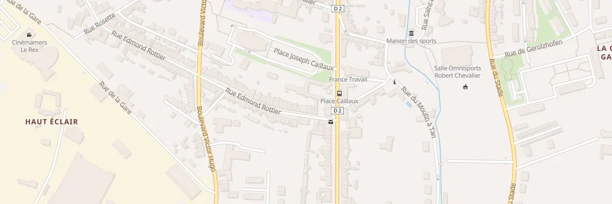 Plan du 108 Rue Edmond Rottier à Mamers