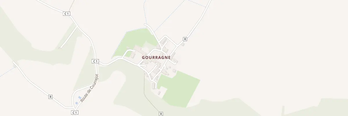 Plan du 288 Che de Gourragne à Condom