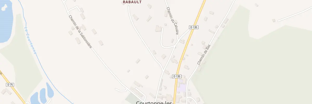 Plan du 5 Rue du Lieu Rabault à Courtonne-les-Deux-Églises