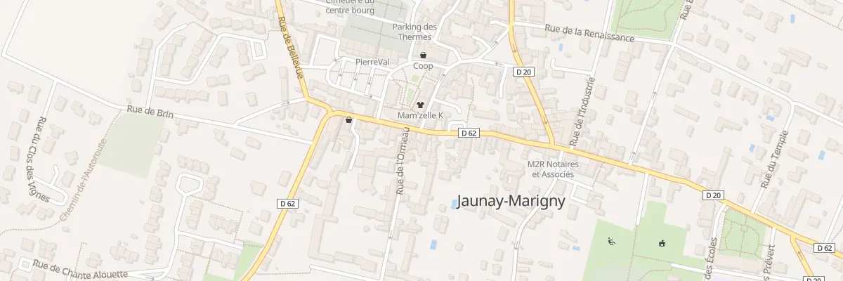 Plan du 22 Grand Rue à Jaunay-Marigny