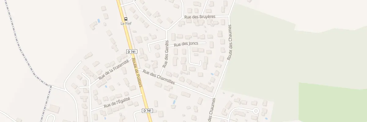 Plan du 2 Imp des Joncs à Roches-Prémarie-Andillé