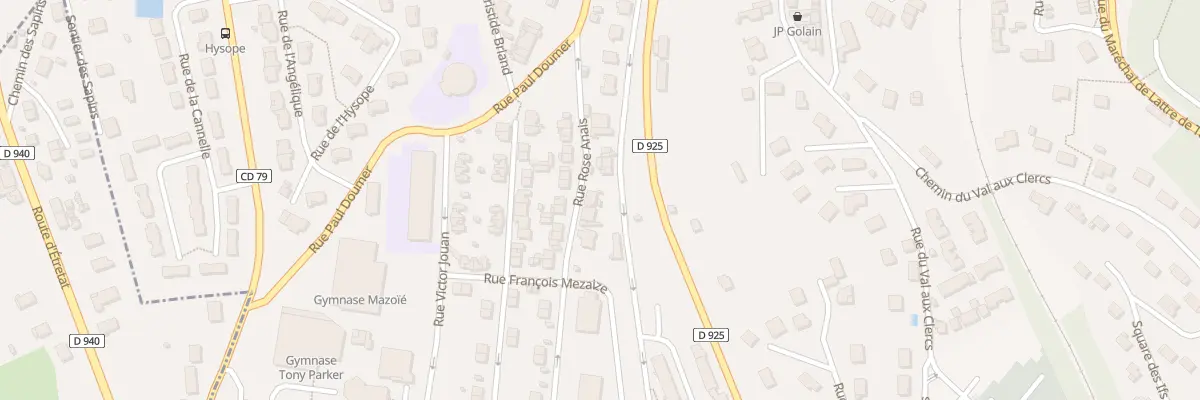 Plan du 3 Rue Rose Anais à Fécamp
