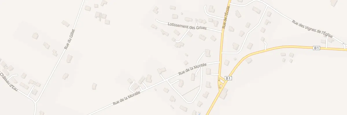 Plan du 90 Rue de la Montée à Saint-Pardoux-Isaac
