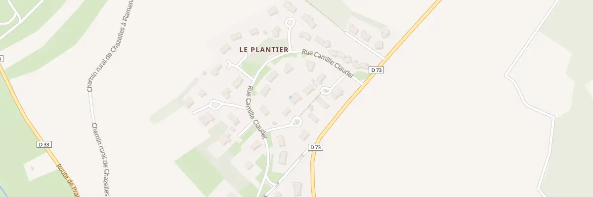 Plan du 4 Imp Verlet à Chazelles