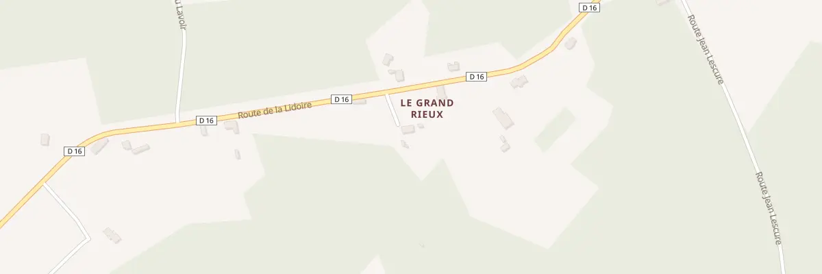 Plan du 48 Le Grand Rieux à Bosset