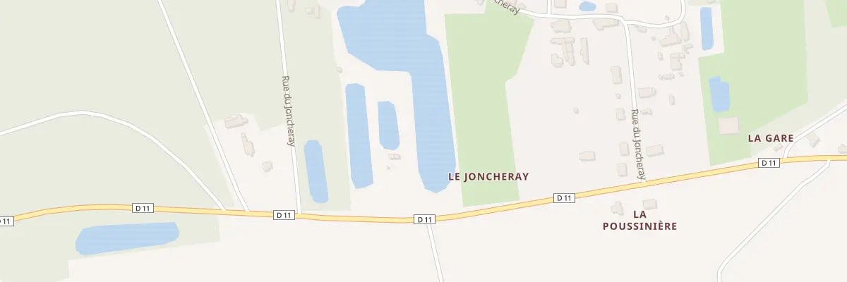 Plan du 5003F Le Joncheray Sud à La Bruère-sur-Loir