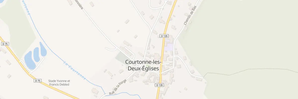 Plan du 4 Rue du Lieu Rabault à Courtonne-les-Deux-Églises