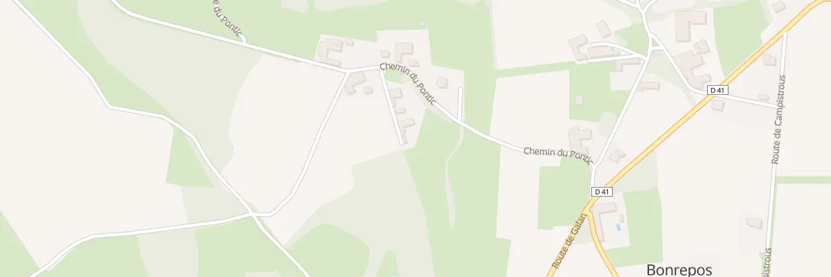 Plan de Terrail à Bonrepos