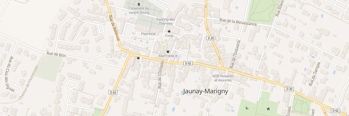 Plan du 13 Grand Rue à Jaunay-Marigny