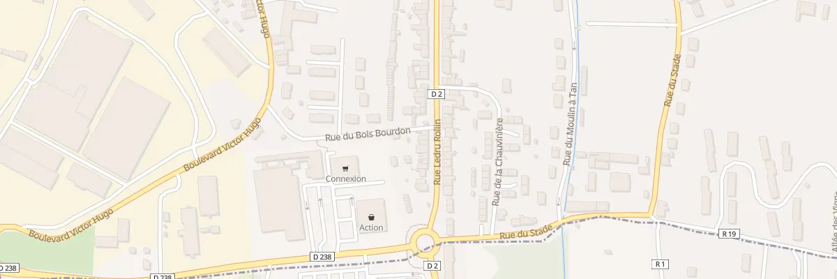 Plan du 167 Rue Ledru Rollin à Mamers