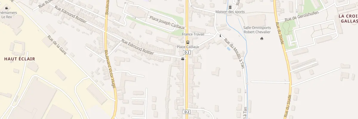 Plan du 87 Rue Edmond Rottier à Mamers