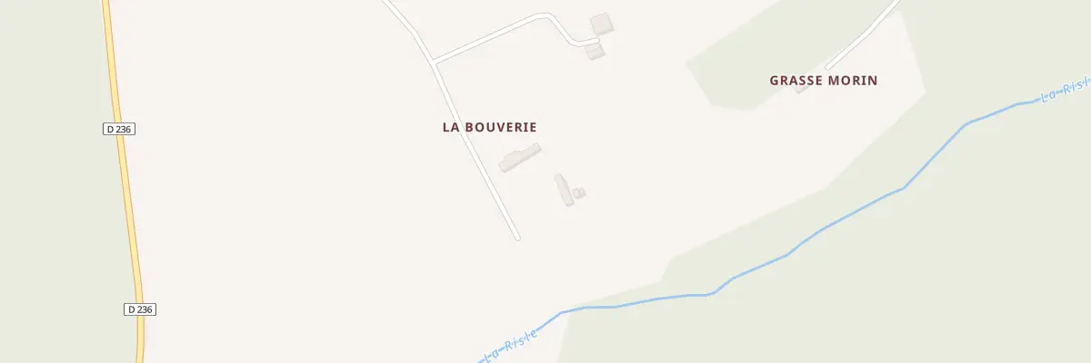 Plan du 124 La Bouvrie à Planches