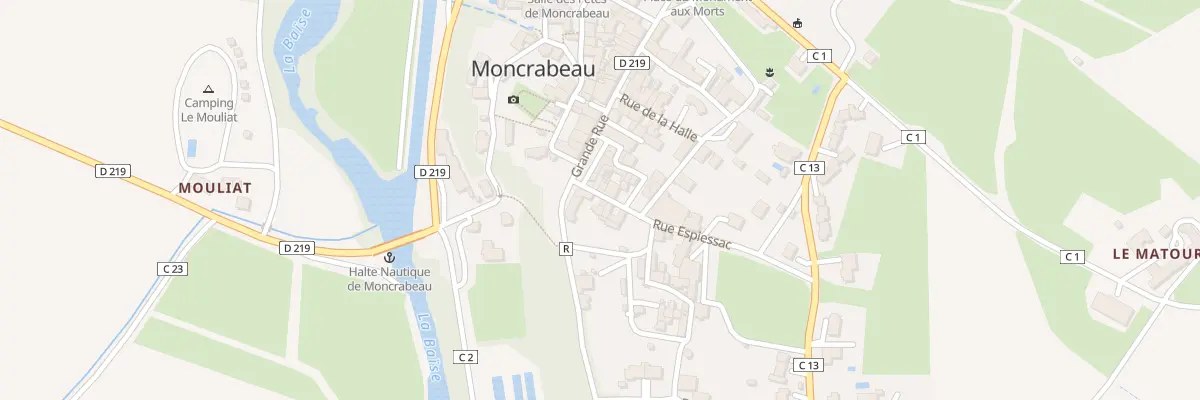 Plan du 9 Pl du Fort à Moncrabeau