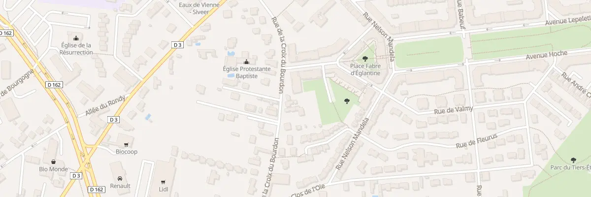 Plan du 31 Rue de la Croix du Bourdon à Poitiers