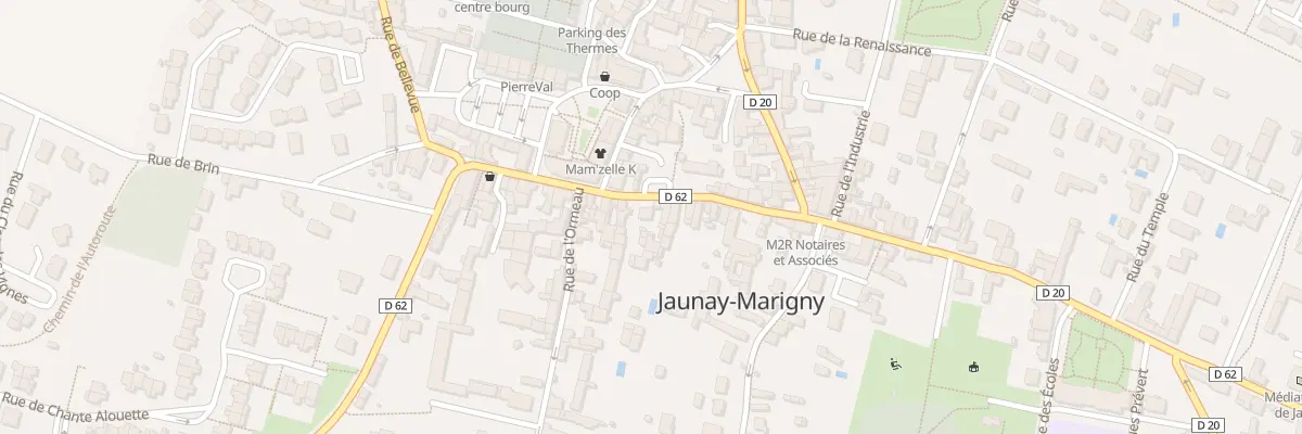 Plan du 28B Grand Rue à Jaunay-Marigny