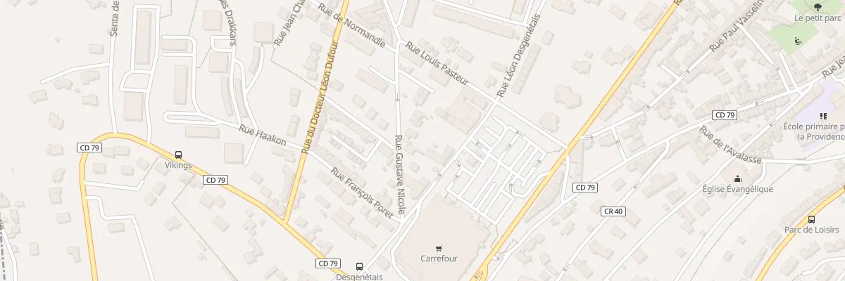 Plan du 61 Rue Gustave Nicole à Fécamp