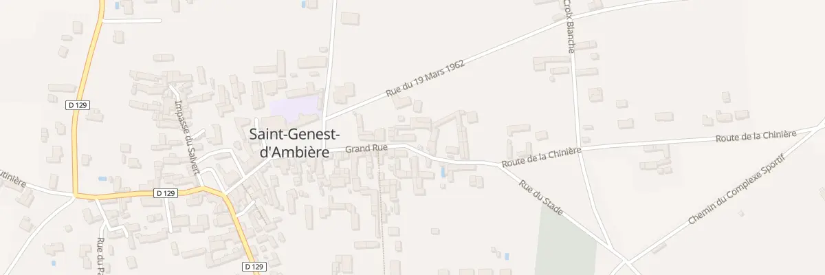 Plan du 17 Grand’Rue à Saint-Genest-d’Ambière
