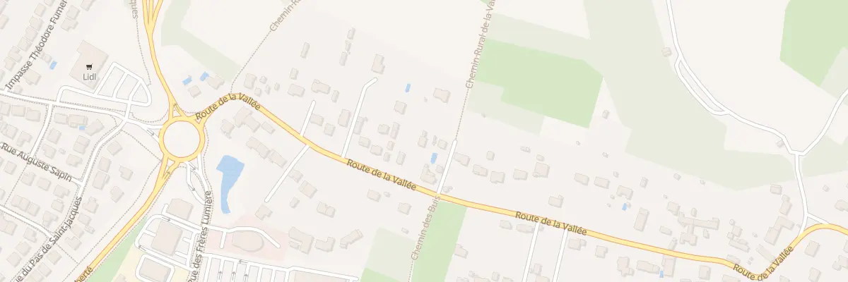 Plan du 29 Rte de la Vallée à Buxerolles