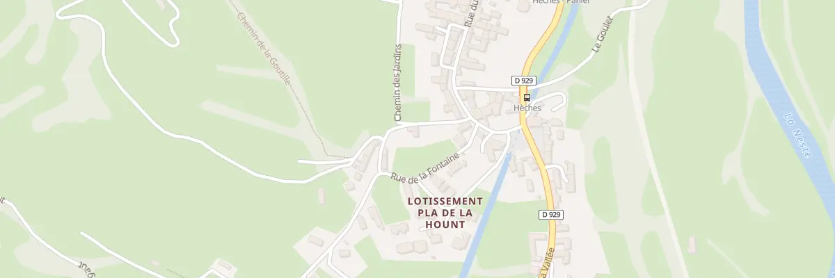 Plan du 5127 Le Village à Hèches