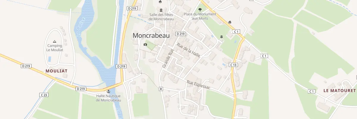 Plan du 19 Rue des Trois Plis à Moncrabeau