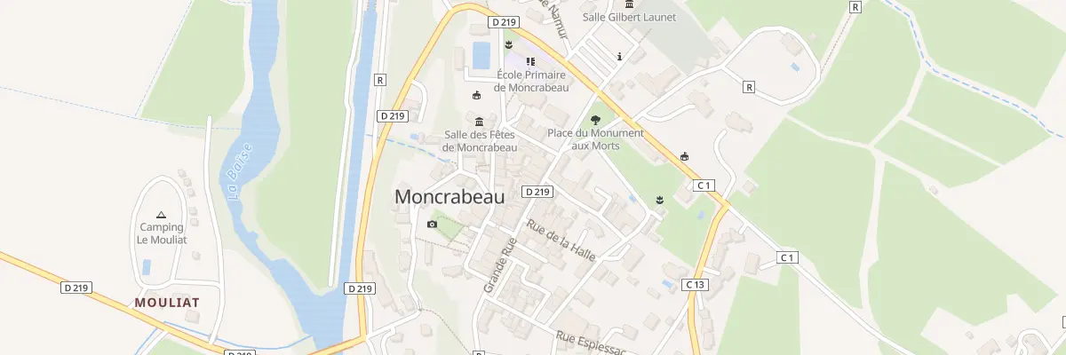 Plan du 110 Gr Grande Rue à Moncrabeau