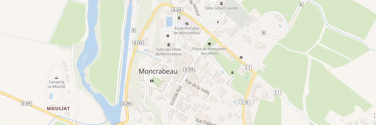 Plan du 106 Gr Grande Rue à Moncrabeau