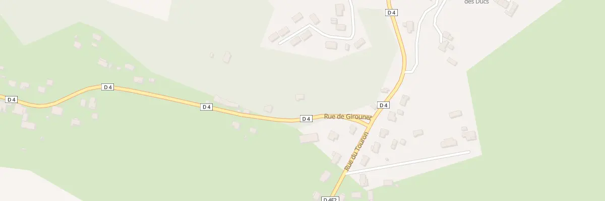Plan du 2 Rue de Girounet à La Force