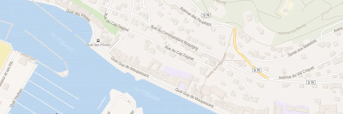 Plan du 239 Rue du Cap Fagnet à Fécamp
