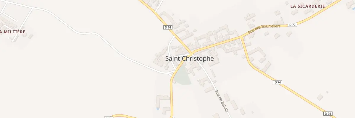Plan du 8 Espace des Commerces à Saint-Christophe