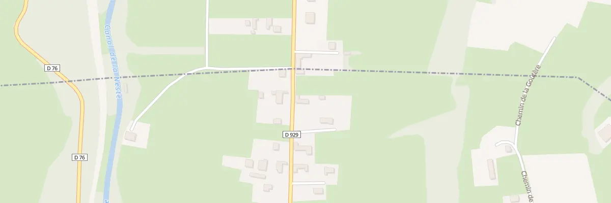 Plan du 5067 La Borie à Lortet