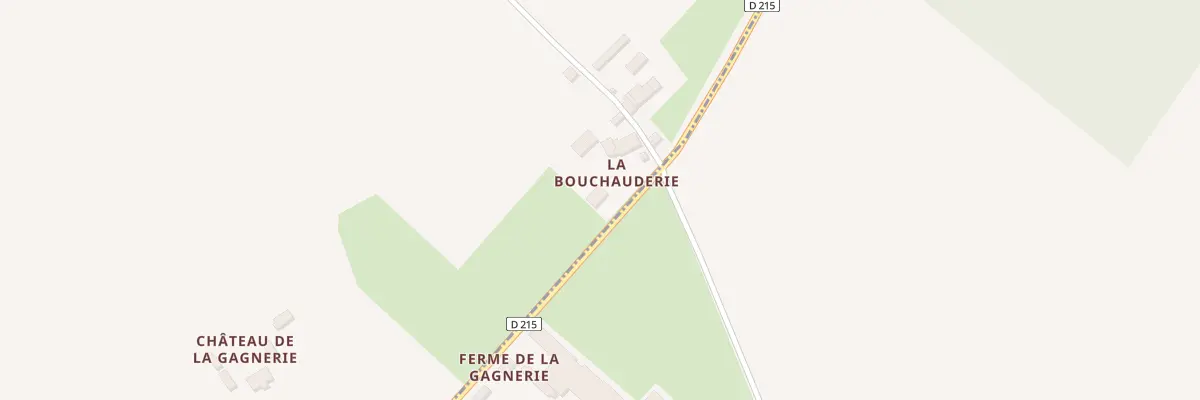 Plan du 5051 La Bouchauderie à La Bruère-sur-Loir