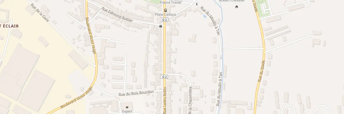 Plan du 132 Rue Ledru Rollin à Mamers