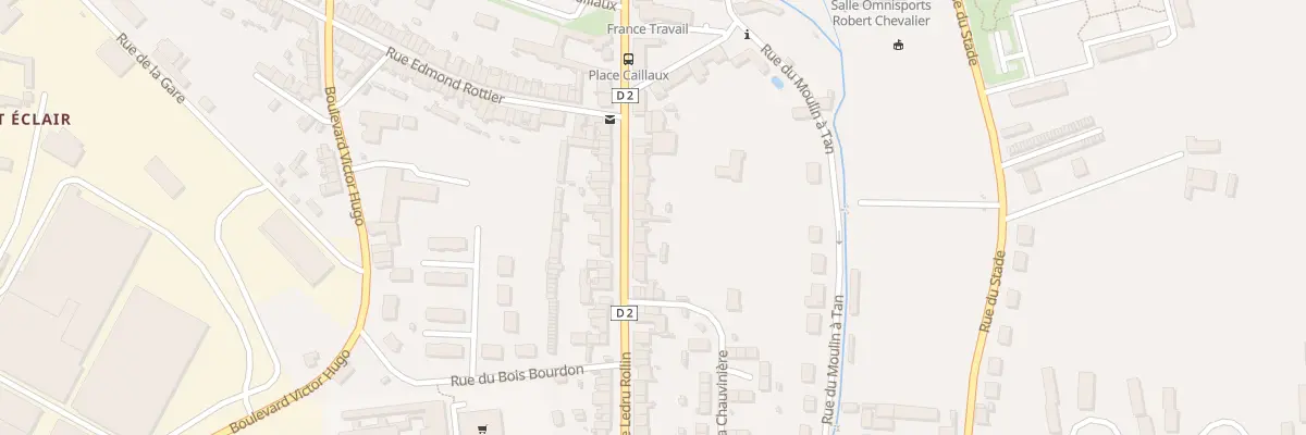 Plan du 126 Rue Ledru Rollin à Mamers