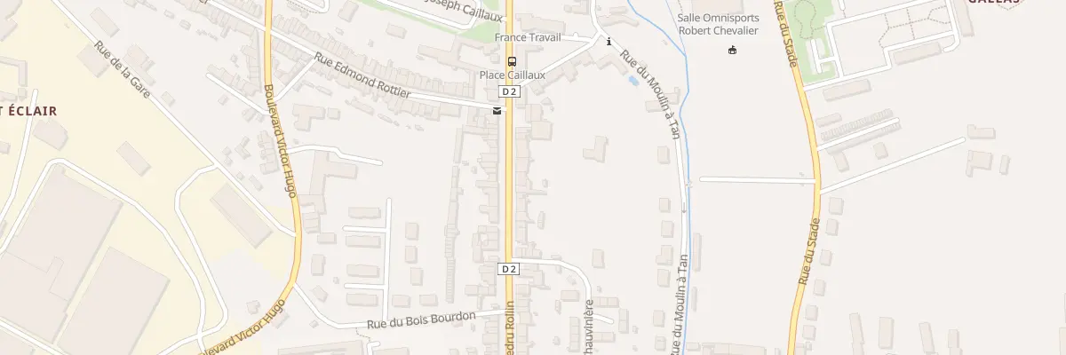 Plan du 124 Rue Ledru Rollin à Mamers