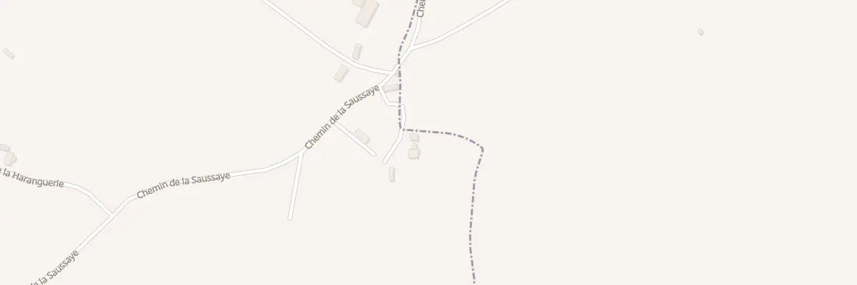 Plan du 659 Che de la Saussaye (Cerq) à Livarot-Pays-d’Auge