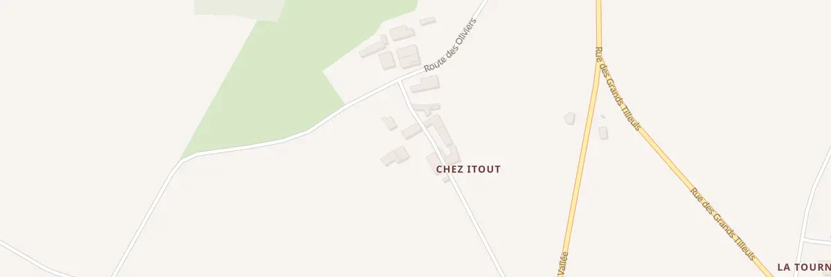 Plan du 394 Rte des Oliviers à Cherval
