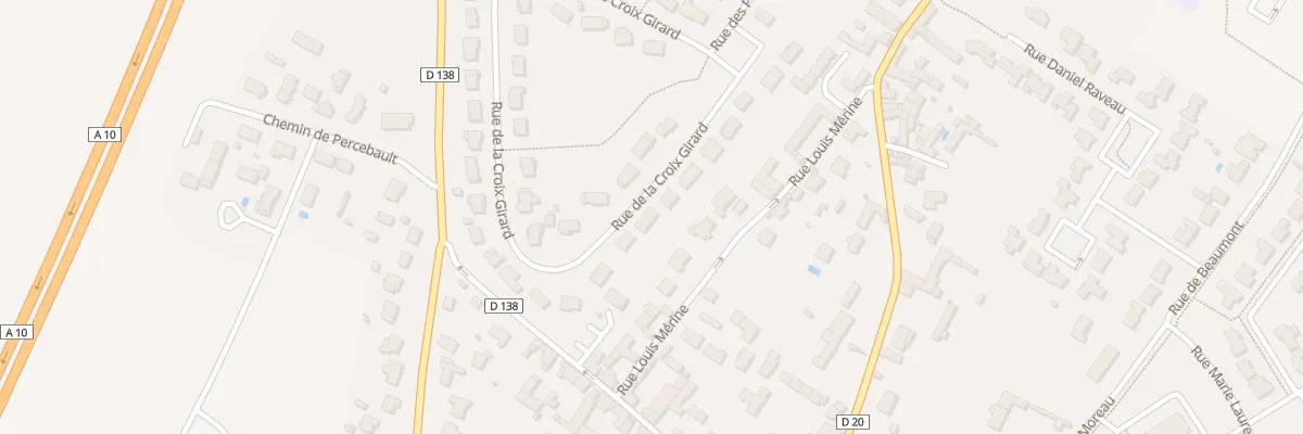 Plan du 32 Rue de la Croix Girard à Jaunay-Marigny