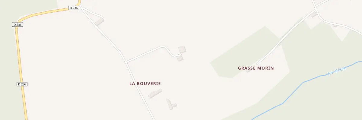 Plan du 1 La Bouvrie à Planches