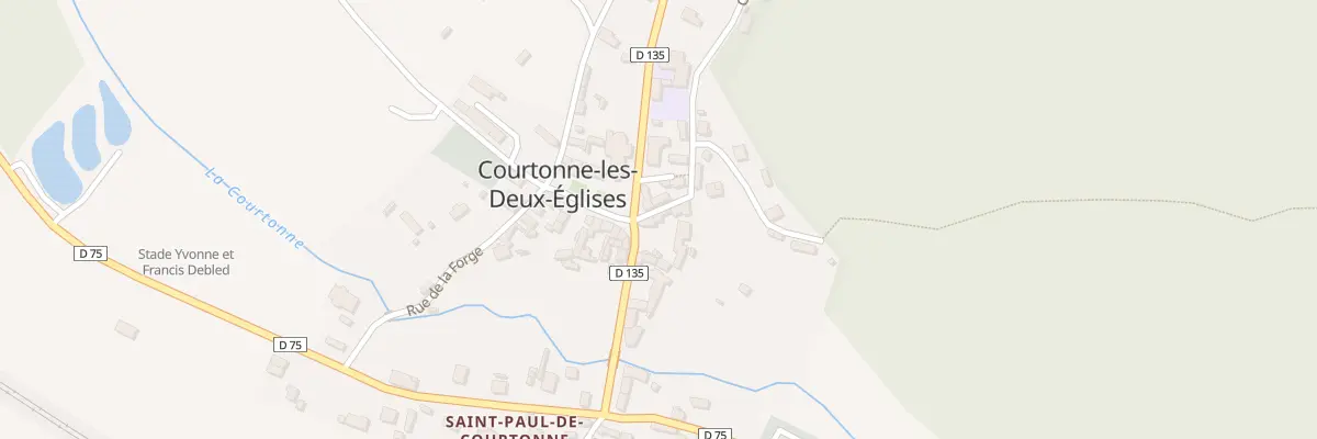 Plan du 5046 Rue du Planquay à Courtonne-les-Deux-Églises