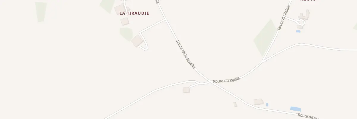 Plan du 624 Rte de la Rivaille à Thénac
