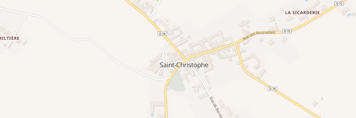 Plan du 4 Espace des Commerces à Saint-Christophe